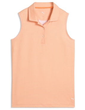 Playera tipo polo entrenamiento Puma para mujer
