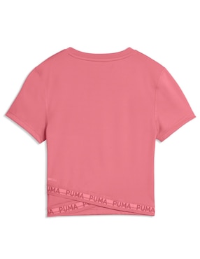 Playera deportiva para entrenamiento Puma Strong Cross Back Tee de mujer