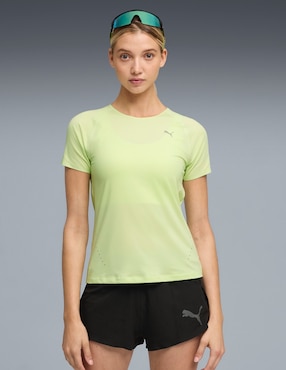 Playera deportiva para correr Puma de mujer