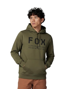 Sudadera Fox Racing con capucha y bolsa para hombre