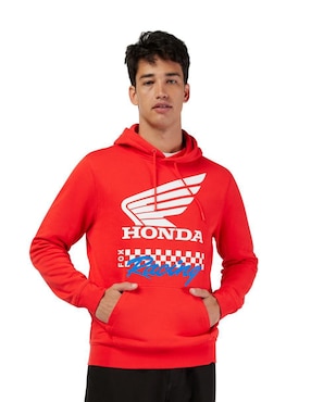 Sudadera Fox Racing con capucha y bolsa para hombre