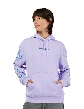 Sudadera Fox Racing Pullover con capucha y bolsa para mujer