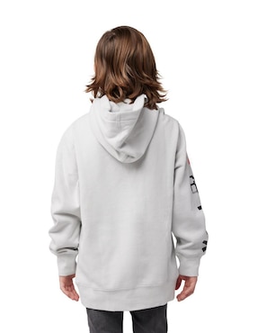 Sudadera Fox Racing con capucha y bolsa para niño