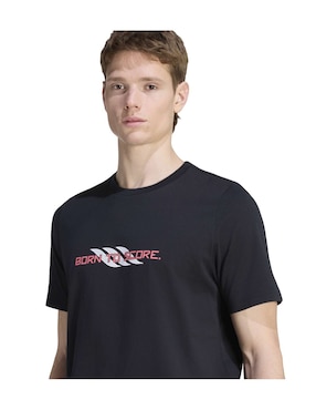 Playera deportiva para fútbol Adidas SW Pred G T de hombre
