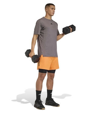 Playera deportiva para entrenamiento Adidas de hombre
