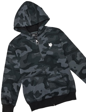 Sudadera Fox Racing Zippered Pack con bolsa con cierre para niño