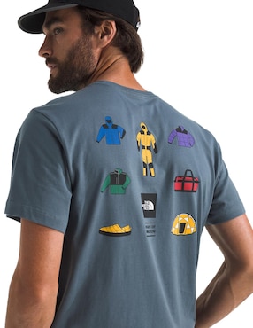 Playera deportiva para entrenamiento The North Face Icon Celebration de hombre