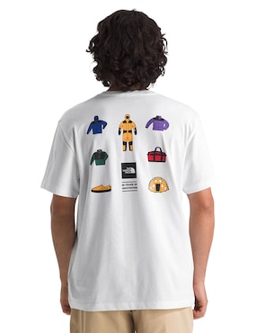 Playera deportiva casual The North Face Icon Celebration de hombre