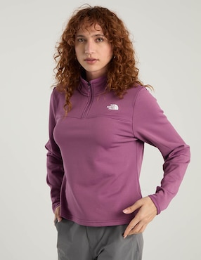 Chamarra para hiking The North Face fleece W Cedar Trail Grid de mujer