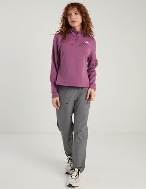 Chamarra para hiking The North Face fleece W Cedar Trail Grid de mujer