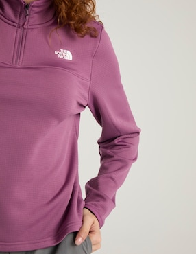 Chamarra para hiking The North Face fleece W Cedar Trail Grid de mujer