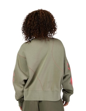 Sudadera Fox Racing Crew Oversized Elevated para mujer