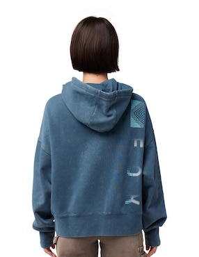 Sudadera Fox Racing Oversized Throttle con capucha y bolsa para mujer