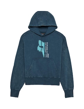 Sudadera Fox Racing Oversized Throttle con capucha y bolsa para mujer
