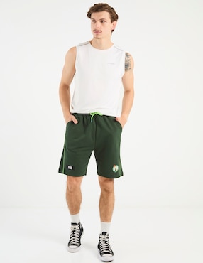 Short con bolsillos Nba Boston Celtics para básquetbol hombre
