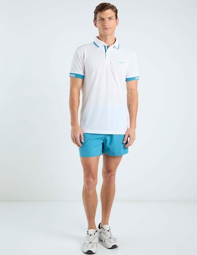 Playera tipo polo pádel Head para hombre