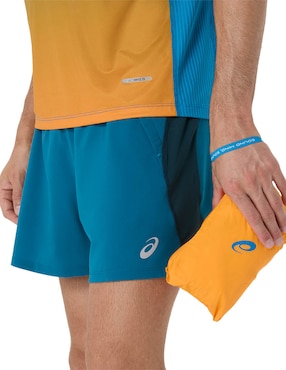 Chamarra para correr Asics Road Packable de hombre