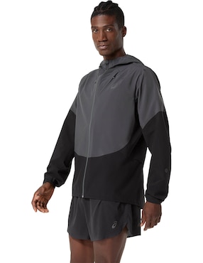 Chamarra para correr Asics Metarun Legend de hombre