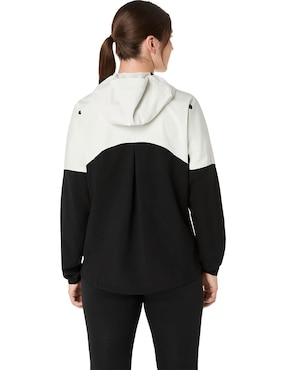 Chamarra para correr Asics Metarun Legend de mujer