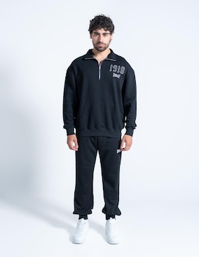 Sudadera Everlast Zip Up Classic Icon con bolsa canguro para hombre