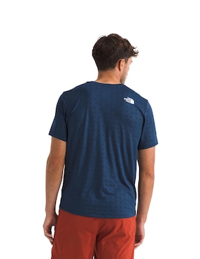 Playera deportiva para correr The North Face M 24/7 Pentadome Embossed Reg SS Tee de hombre