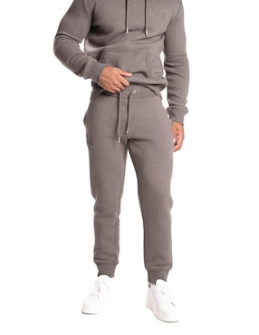 Conjunto deportivo ajustado Everlast con agujeta para hombre