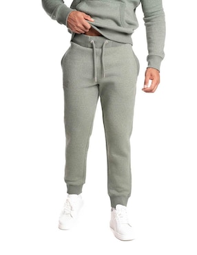 Conjunto deportivo regular Everlast con agujeta para hombre