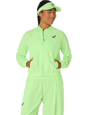 Chamarra para tennis Asics Match Jacket de mujer