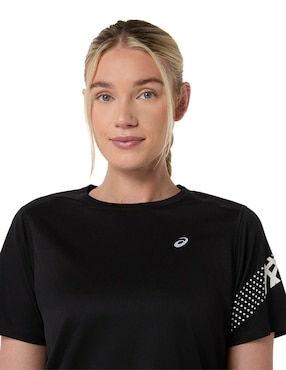 Playera deportiva para correr Asics de mujer