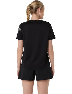 Playera deportiva para correr Asics de mujer