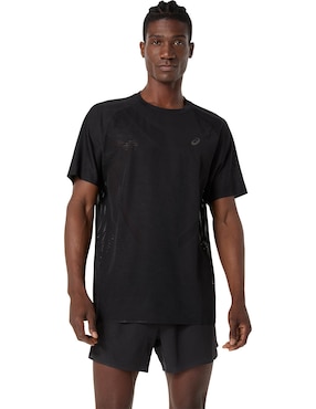 Playera deportiva para correr Asics de hombre