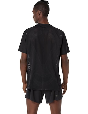 Playera deportiva para correr Asics de hombre