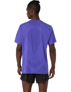 Playera deportiva para correr Asics de hombre