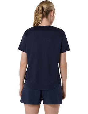 Playera deportiva para correr Asics de mujer