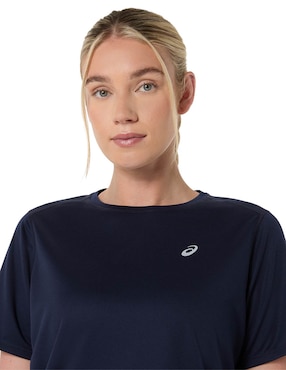 Playera deportiva para correr Asics de mujer