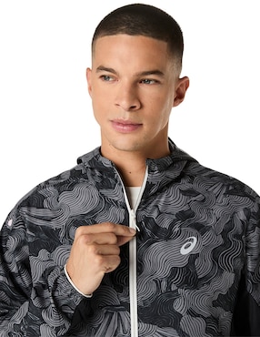 Chamarra para correr Asics de hombre
