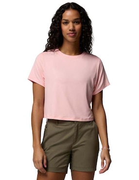 Playera deportiva casual Columbia de mujer
