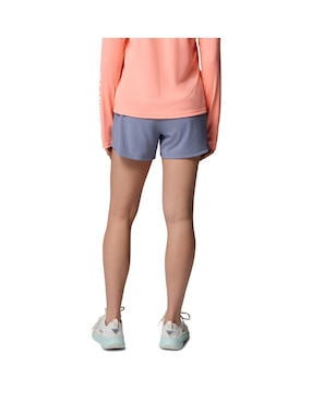Short con bolsillos Columbia para pesca mujer