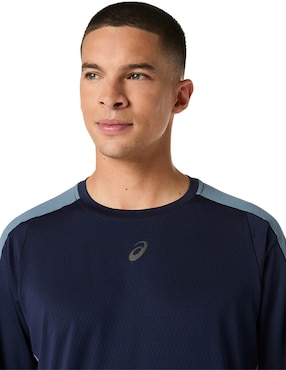 Playera deportiva para correr Asics de hombre