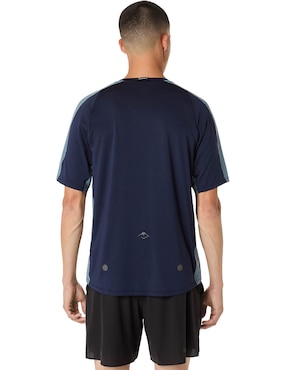 Playera deportiva para correr Asics de hombre