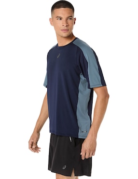 Playera deportiva para correr Asics de hombre