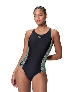 Traje de baño completo deportivo Speedo para mujer
