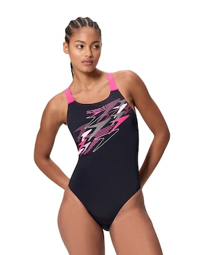 Traje de baño completo deportivo Speedo para mujer
