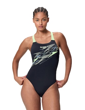 Traje de baño completo deportivo Speedo para mujer