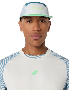 Playera deportiva para pádel Asics Padel Court All Over Print SS Top de hombre