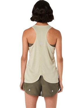 Playera deportiva para correr Asics Nagino Run Adjustable Tank de mujer