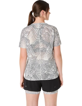 Playera deportiva para correr Asics Limited Series Metarun SS Top de mujer