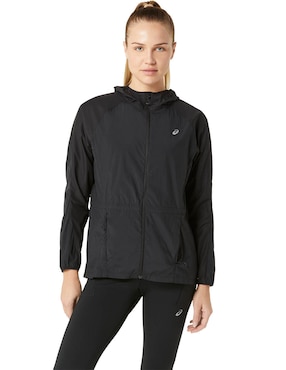 Chamarra para correr Asics Road Packable Jacket de mujer