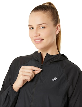 Chamarra para correr Asics Road Packable Jacket de mujer