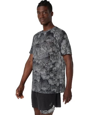 Playera deportiva para correr Asics Limited Series Metarun SS Top de hombre